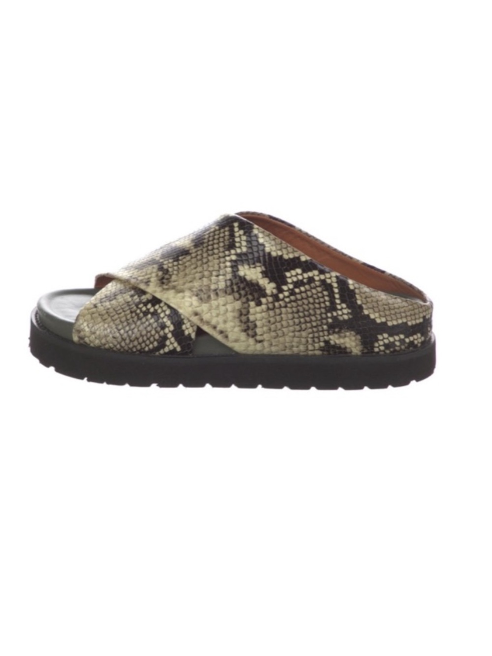 Ganni Snakeskin Slide - Picture 7 of 7